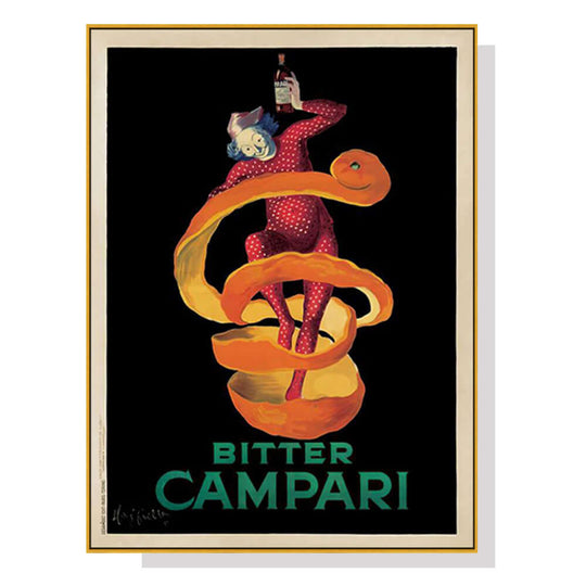 _label_, DSZ Product, feed-cond-new, feed-sl-free shipping, free-shipping, newWall Art 50Cm X 70Cm Bitter Campari Gold Frame Canvas - Premium Home & Garden > Wall Art > Posters, Paintings & Prints from Artime ! Shop Online Buy Now at S & D's Value Store Family Business Best Customer Service_label_, DSZ Product, feed-cond-new, feed-sl-free shipping, free-shipping, new