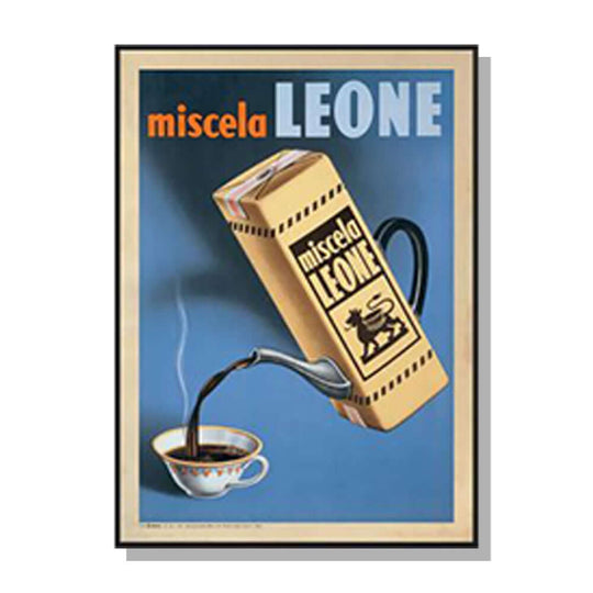 _label_, DSZ Product, feed-cond-new, feed-sl-free shipping, free-shipping, newWall Art 40Cm X 60Cm Miscela Leone, 1950 Black Frame Canvas - Premium Home & Garden > Wall Art > Posters, Paintings & Prints from Artime ! Shop Online Buy Now at S & D's Value Store Family Business Best Customer Service_label_, DSZ Product, feed-cond-new, feed-sl-free shipping, free-shipping, new