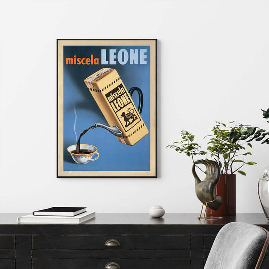 _label_, DSZ Product, feed-cond-new, feed-sl-free shipping, free-shipping, newWall Art 40Cm X 60Cm Miscela Leone, 1950 Black Frame Canvas - Premium Home & Garden > Wall Art > Posters, Paintings & Prints from Artime ! Shop Online Buy Now at S & D's Value Store Family Business Best Customer Service_label_, DSZ Product, feed-cond-new, feed-sl-free shipping, free-shipping, new