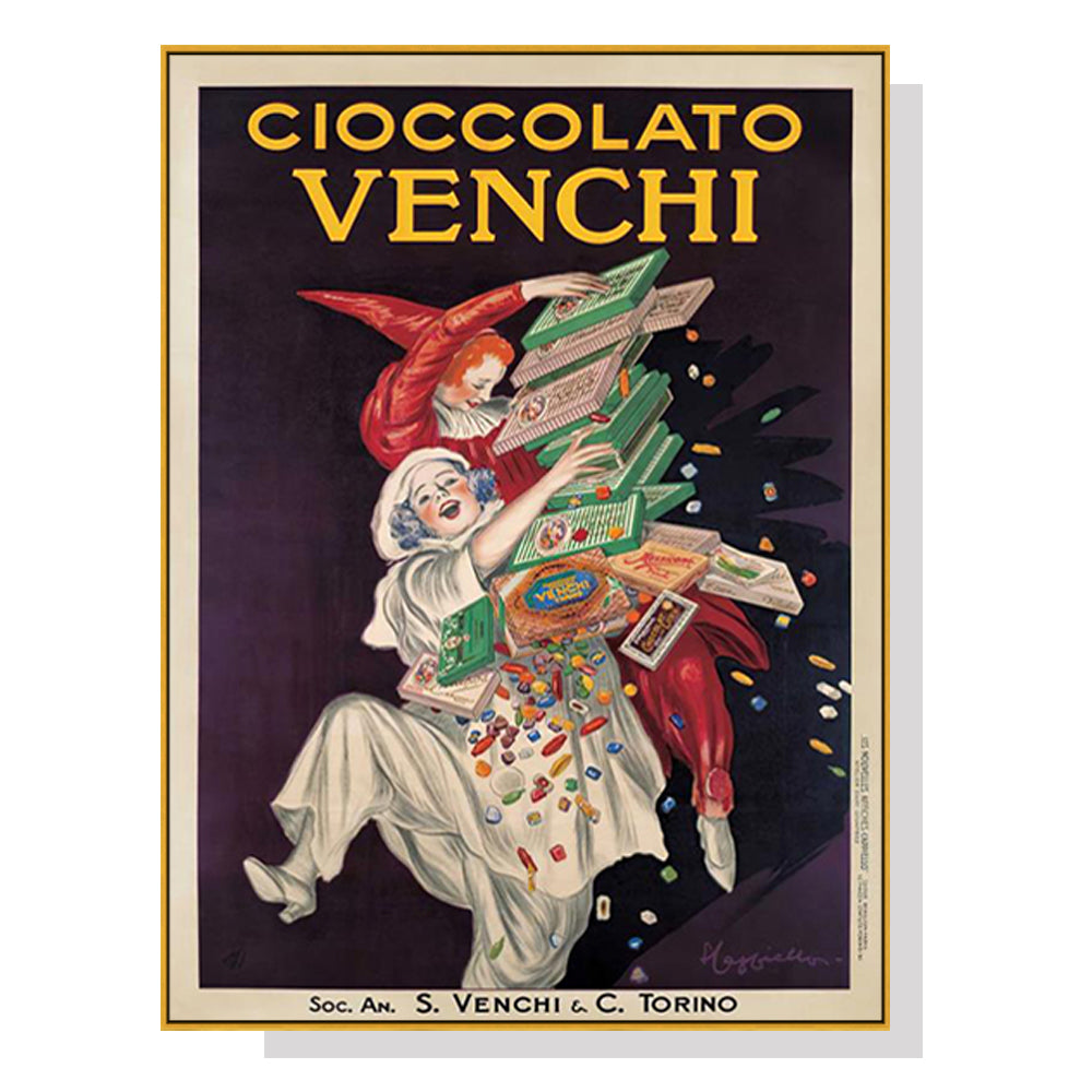 _label_, DSZ Product, feed-cond-new, feed-sl-free shipping, free-shipping, newWall Art 70Cm X 100Cm Cioccolato Venchi Vintage Gold Frame Canvas - Premium Home & Garden > Decor > Picture Frames from Artime ! Shop Online Buy Now at S & D's Value Store Family Business Best Customer Service_label_, DSZ Product, feed-cond-new, feed-sl-free shipping, free-shipping, new