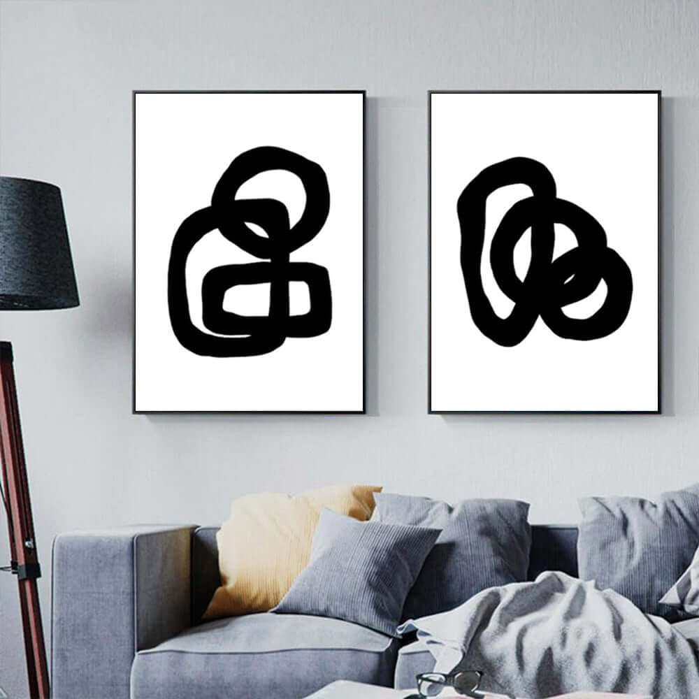 _label_, DSZ Product, feed-cond-new, feed-sl-free shipping, free-shipping, newWall Art 60Cm X 90Cm Black And White 2 Sets Black Frame Canvas - Premium Home & Garden > Hobbies > Arts & Crafts from Artime ! Shop Online Buy Now at S & D's Value Store Family Business Best Customer Service_label_, DSZ Product, feed-cond-new, feed-sl-free shipping, free-shipping, new