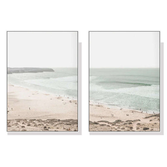 _label_, DSZ Product, feed-cond-new, feed-sl-free shipping, free-shipping, newWall Art 60Cm X 90Cm Coastal Prints 2 Sets White Frame Canvas - Premium Home & Garden > Hobbies > Arts & Crafts from Artime ! Shop Online Buy Now at S & D's Value Store Family Business Best Customer Service_label_, DSZ Product, feed-cond-new, feed-sl-free shipping, free-shipping, new