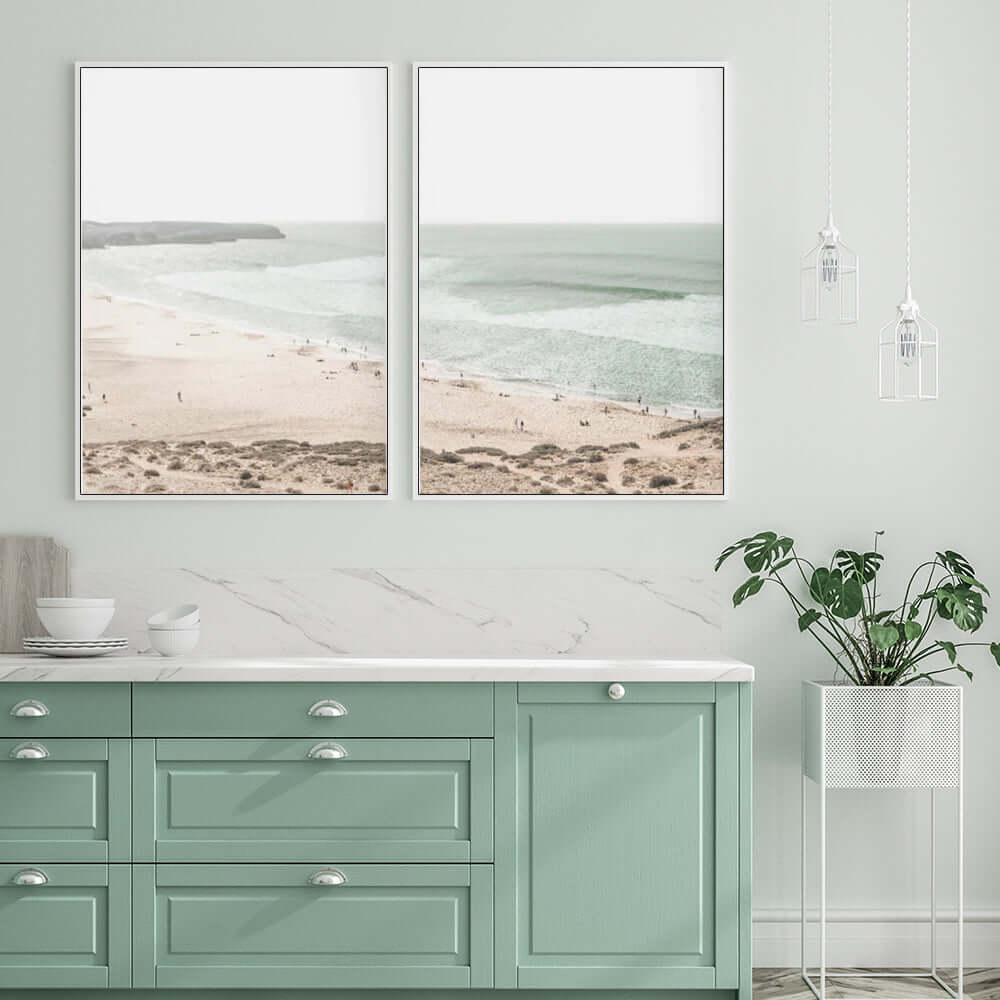 _label_, DSZ Product, feed-cond-new, feed-sl-free shipping, free-shipping, newWall Art 60Cm X 90Cm Coastal Prints 2 Sets White Frame Canvas - Premium Home & Garden > Hobbies > Arts & Crafts from Artime ! Shop Online Buy Now at S & D's Value Store Family Business Best Customer Service_label_, DSZ Product, feed-cond-new, feed-sl-free shipping, free-shipping, new