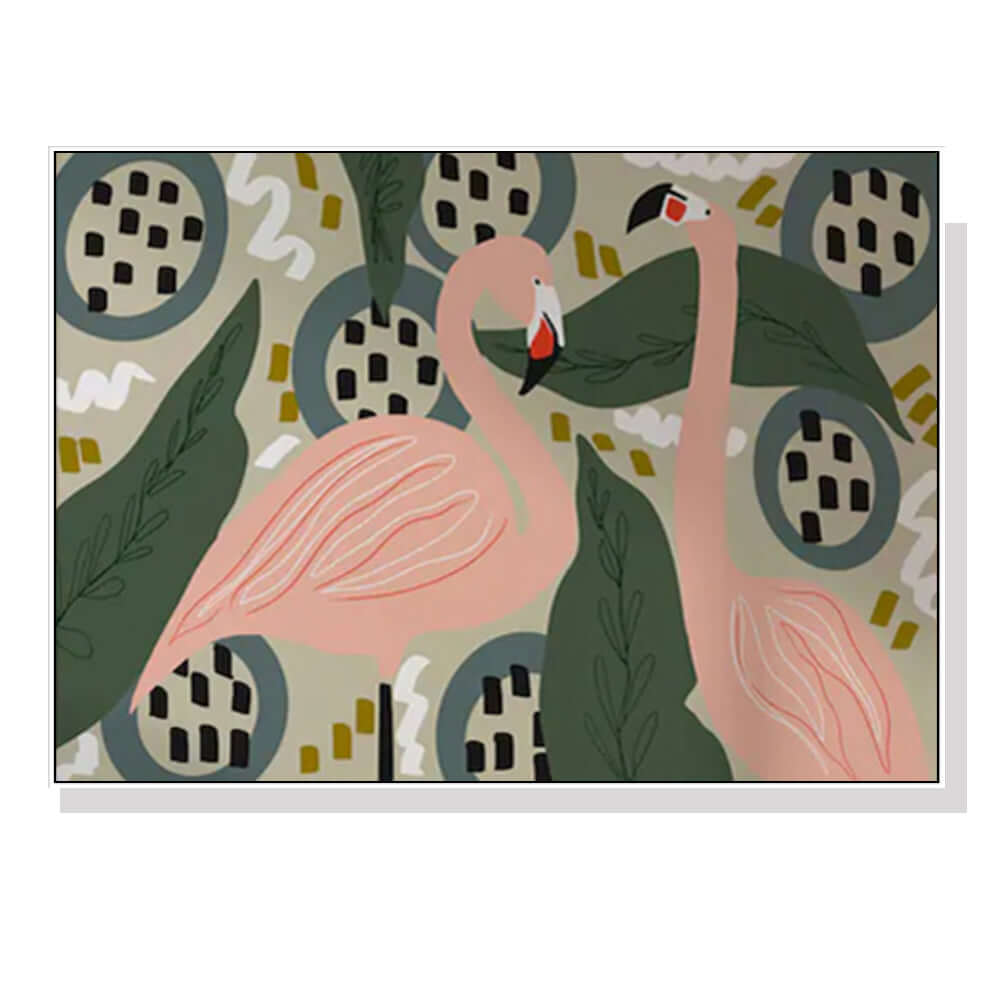 _label_, DSZ Product, feed-cond-new, feed-sl-free shipping, free-shipping, newWall Art 70Cm X 100Cm Flamingo White Frame Canvas - Premium Home & Garden > Wall Art > Posters, Paintings & Prints from Artime ! Shop Online Buy Now at S & D's Value Store Family Business Best Customer Service_label_, DSZ Product, feed-cond-new, feed-sl-free shipping, free-shipping, new