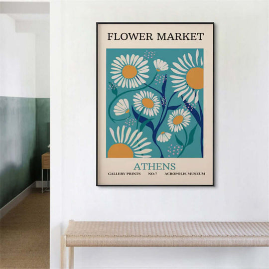 _label_, DSZ Product, feed-cond-new, feed-sl-free shipping, free-shipping, newWall Art 40Cm X 60Cm Flower Market Athens Black Frame Canvas - Premium Home & Garden > Wall Art > Posters, Paintings & Prints from Artime ! Shop Online Buy Now at S & D's Value Store Family Business Best Customer Service_label_, DSZ Product, feed-cond-new, feed-sl-free shipping, free-shipping, new