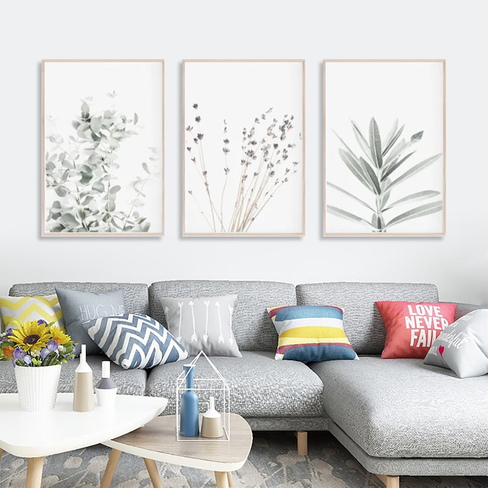 _label_, DSZ Product, feed-cond-new, feed-sl-free shipping, free-shipping, newWall Art 80Cm X 120Cm Lavender Eucalyptus 3 Sets Wood Frame Canvas - Premium Home & Garden > Wall Art > Posters, Paintings & Prints from Artime ! Shop Online Buy Now at S & D's Value Store Family Business Best Customer Service_label_, DSZ Product, feed-cond-new, feed-sl-free shipping, free-shipping, new