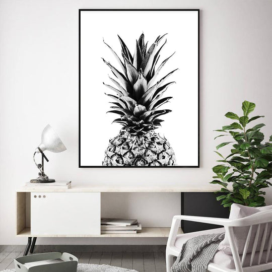 _label_, DSZ Product, feed-cond-new, feed-sl-free shipping, free-shipping, newWall Art 40Cm X 60Cm Pineapple Black Frame Canvas - Premium Home & Garden > Hobbies > Arts & Crafts from Artime ! Shop Online Buy Now at S & D's Value Store Family Business Best Customer Service_label_, DSZ Product, feed-cond-new, feed-sl-free shipping, free-shipping, new