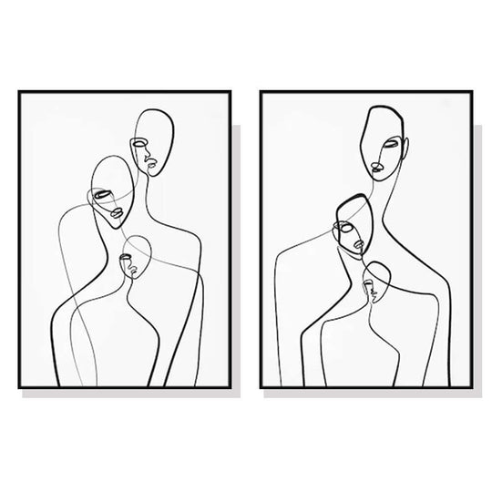 _label_, DSZ Product, feed-cond-new, feed-sl-free shipping, free-shipping, newWall Art 80Cm X 120Cm Abstract Figures 2 Sets Black Frame Canvas - Premium Home & Garden > Wall Art > Posters, Paintings & Prints from Artime ! Shop Online Buy Now at S & D's Value Store Family Business Best Customer Service_label_, DSZ Product, feed-cond-new, feed-sl-free shipping, free-shipping, new