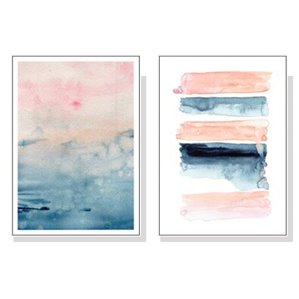 _label_, DSZ Product, feed-cond-new, feed-sl-free shipping, free-shipping, newWall Art 50Cm X 70Cm Abstract Pink 2 Sets White Frame Canvas - Premium Home & Garden > Wall Art > Posters, Paintings & Prints from Artime ! Shop Online Buy Now at S & D's Value Store Family Business Best Customer Service_label_, DSZ Product, feed-cond-new, feed-sl-free shipping, free-shipping, new