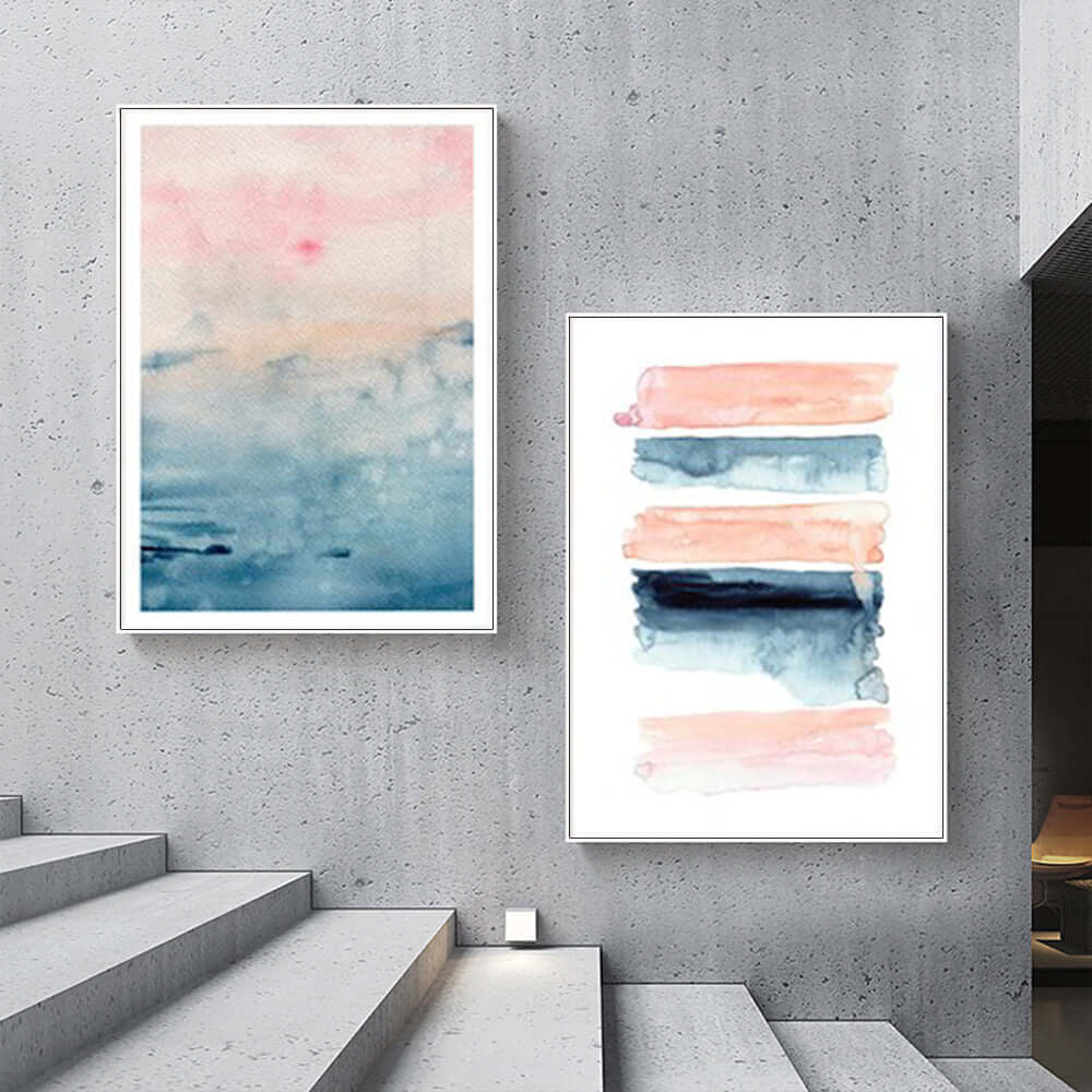 _label_, DSZ Product, feed-cond-new, feed-sl-free shipping, free-shipping, newWall Art 60Cm X 90Cm Abstract Pink 2 Sets White Frame Canvas - Premium Home & Garden > Wall Art > Posters, Paintings & Prints from Artime ! Shop Online Buy Now at S & D's Value Store Family Business Best Customer Service_label_, DSZ Product, feed-cond-new, feed-sl-free shipping, free-shipping, new