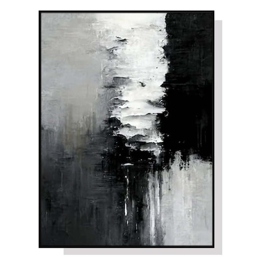 _label_, DSZ Product, feed-cond-new, feed-sl-free shipping, free-shipping, newWall Art 50Cm X 70Cm Abstract Black White Artwork Black Frame Canvas - Premium Home & Garden > Wall Art > Posters, Paintings & Prints from Artime ! Shop Online Buy Now at S & D's Value Store Family Business Best Customer Service_label_, DSZ Product, feed-cond-new, feed-sl-free shipping, free-shipping, new