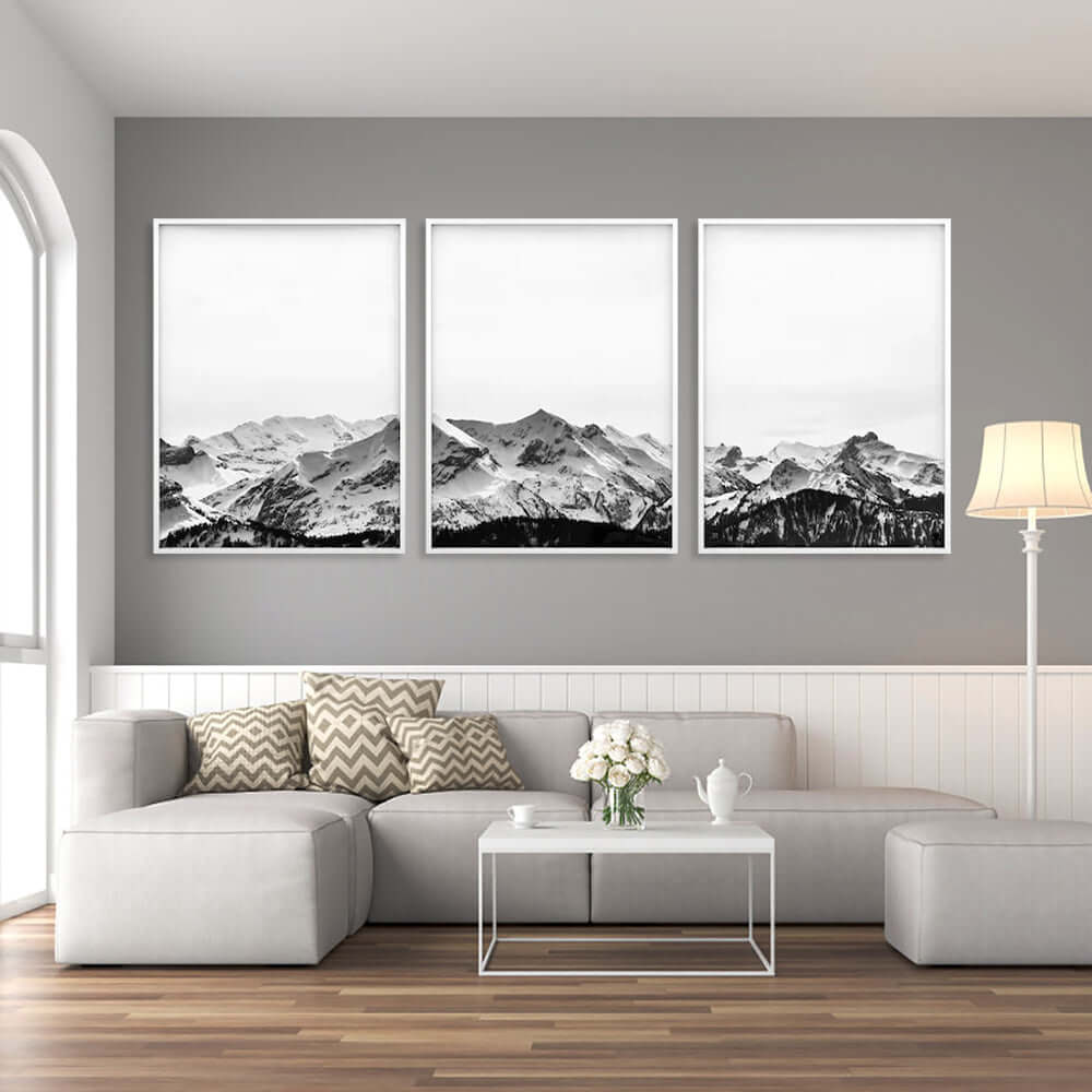 _label_, DSZ Product, feed-cond-new, feed-sl-free shipping, free-shipping, newWall Art 50Cm X 70Cm Black White Mountain 3 Sets White Frame Canvas - Premium Home & Garden > Hobbies > Arts & Crafts from Artime ! Shop Online Buy Now at S & D's Value Store Family Business Best Customer Service_label_, DSZ Product, feed-cond-new, feed-sl-free shipping, free-shipping, new