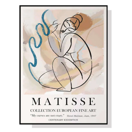 _label_, DSZ Product, feed-cond-new, feed-sl-free shipping, free-shipping, newWall Art 40Cm X 60Cm Matisse Nude Line Black Frame Canvas - Premium Home & Garden > Wall Art > Posters, Paintings & Prints from Artime ! Shop Online Buy Now at S & D's Value Store Family Business Best Customer Service_label_, DSZ Product, feed-cond-new, feed-sl-free shipping, free-shipping, new