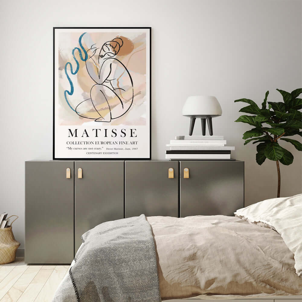 _label_, DSZ Product, feed-cond-new, feed-sl-free shipping, free-shipping, newWall Art 40Cm X 60Cm Matisse Nude Line Black Frame Canvas - Premium Home & Garden > Wall Art > Posters, Paintings & Prints from Artime ! Shop Online Buy Now at S & D's Value Store Family Business Best Customer Service_label_, DSZ Product, feed-cond-new, feed-sl-free shipping, free-shipping, new