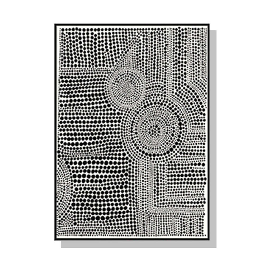 _label_, DSZ Product, feed-cond-new, feed-sl-free shipping, free-shipping, newWall Art 80Cm X 120Cm Clustered Dots A Black Frame Canvas - Premium Home & Garden > Wall Art > Posters, Paintings & Prints from Artime ! Shop Online Buy Now at S & D's Value Store Family Business Best Customer Service_label_, DSZ Product, feed-cond-new, feed-sl-free shipping, free-shipping, new