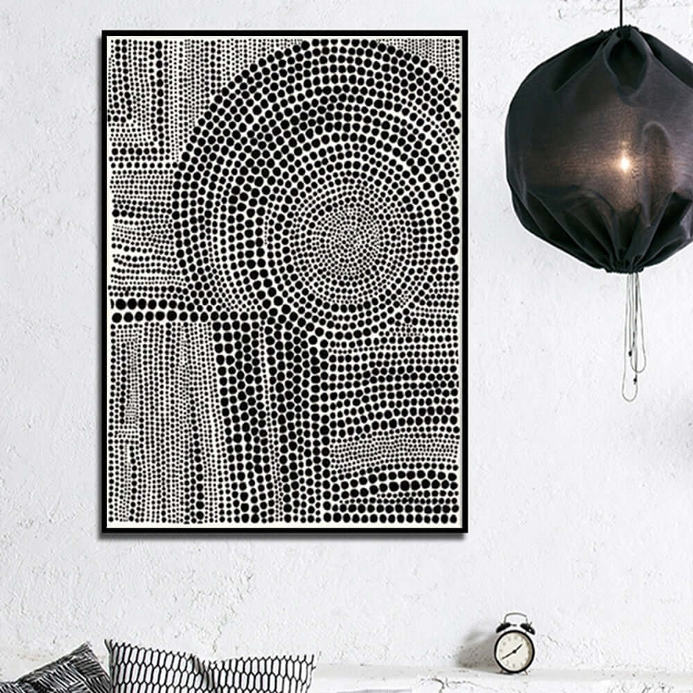 _label_, DSZ Product, feed-cond-new, feed-sl-free shipping, free-shipping, newWall Art 60Cm X 90Cm Clustered Dots B Black Frame Canvas - Premium Home & Garden > Wall Art > Posters, Paintings & Prints from Artime ! Shop Online Buy Now at S & D's Value Store Family Business Best Customer Service_label_, DSZ Product, feed-cond-new, feed-sl-free shipping, free-shipping, new