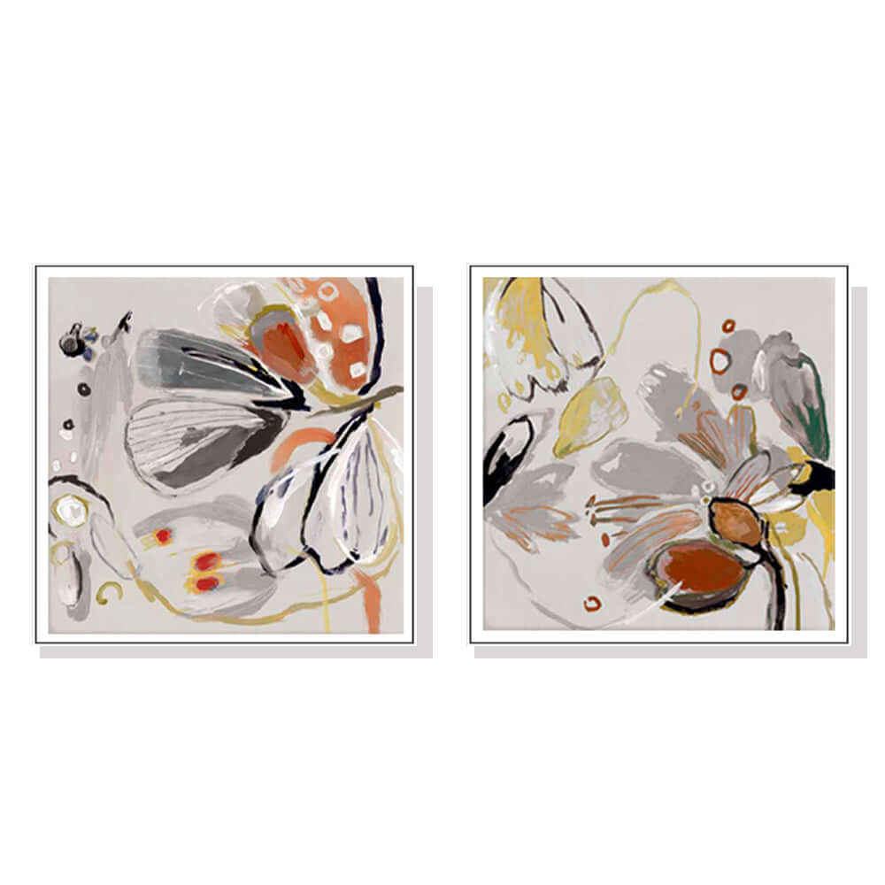 _label_, DSZ Product, feed-cond-new, feed-sl-free shipping, free-shipping, newWall Art 40Cm X 40Cm Blooming Spring Floral 2 Sets White Frame Canvas - Premium Home & Garden > Wall Art > Posters, Paintings & Prints from Artime ! Shop Online Buy Now at S & D's Value Store Family Business Best Customer Service_label_, DSZ Product, feed-cond-new, feed-sl-free shipping, free-shipping, new