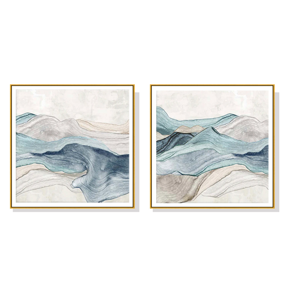 _label_, DSZ Product, feed-cond-new, feed-sl-free shipping, free-shipping, newWall Art 40Cm X 40Cm Blue Mountain 2 Sets Gold Frame Canvas - Premium Home & Garden > Hobbies > Arts & Crafts from Artime ! Shop Online Buy Now at S & D's Value Store Family Business Best Customer Service_label_, DSZ Product, feed-cond-new, feed-sl-free shipping, free-shipping, new