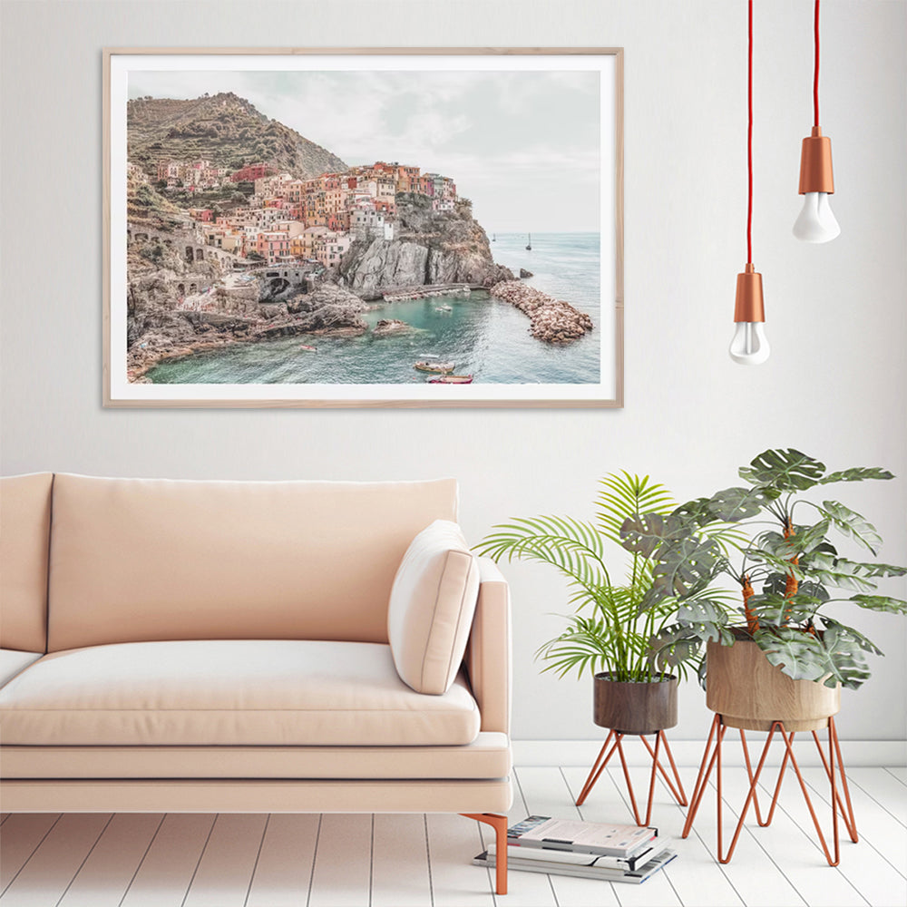 _label_, DSZ Product, feed-cond-new, feed-sl-free shipping, free-shipping, newWall Art 60Cm X 90Cm Italy Cinque Terre Wood Frame Canvas - Premium Home & Garden > Wall Art > Posters, Paintings & Prints from Artime ! Shop Online Buy Now at S & D's Value Store Family Business Best Customer Service_label_, DSZ Product, feed-cond-new, feed-sl-free shipping, free-shipping, new