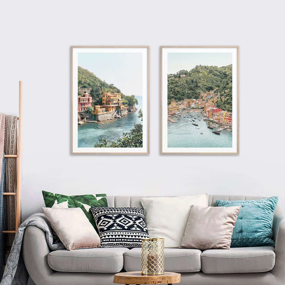 _label_, DSZ Product, feed-cond-new, feed-sl-free shipping, free-shipping, newWall Art 80Cm X 120Cm Italy Coast 2 Sets Wood Frame Canvas - Premium Home & Garden > Wall Art > Posters, Paintings & Prints from Artime ! Shop Online Buy Now at S & D's Value Store Family Business Best Customer Service_label_, DSZ Product, feed-cond-new, feed-sl-free shipping, free-shipping, new