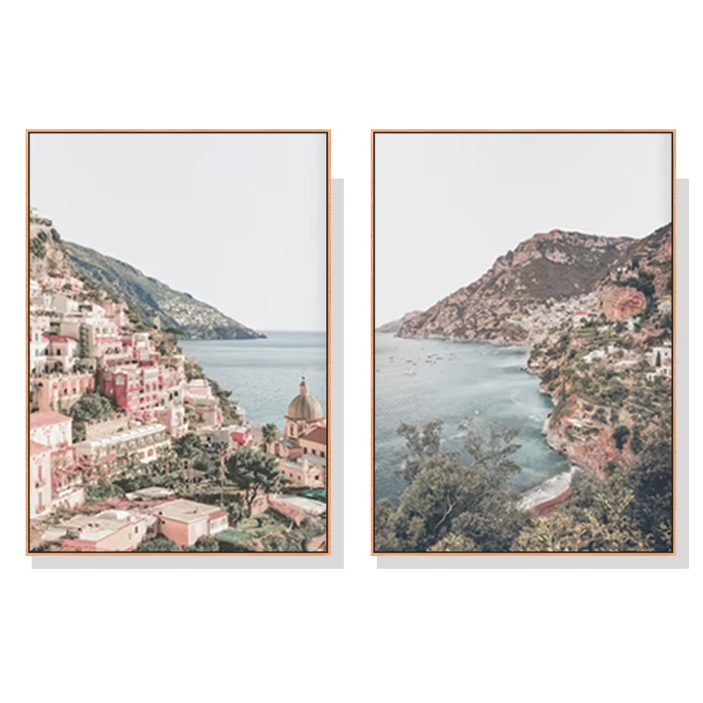 _label_, DSZ Product, feed-cond-new, feed-sl-free shipping, free-shipping, newWall Art 50Cm X 70Cm Italy Positano 2 Sets Wood Frame Canvas - Premium Home & Garden > Wall Art > Posters, Paintings & Prints from Artime ! Shop Online Buy Now at S & D's Value Store Family Business Best Customer Service_label_, DSZ Product, feed-cond-new, feed-sl-free shipping, free-shipping, new