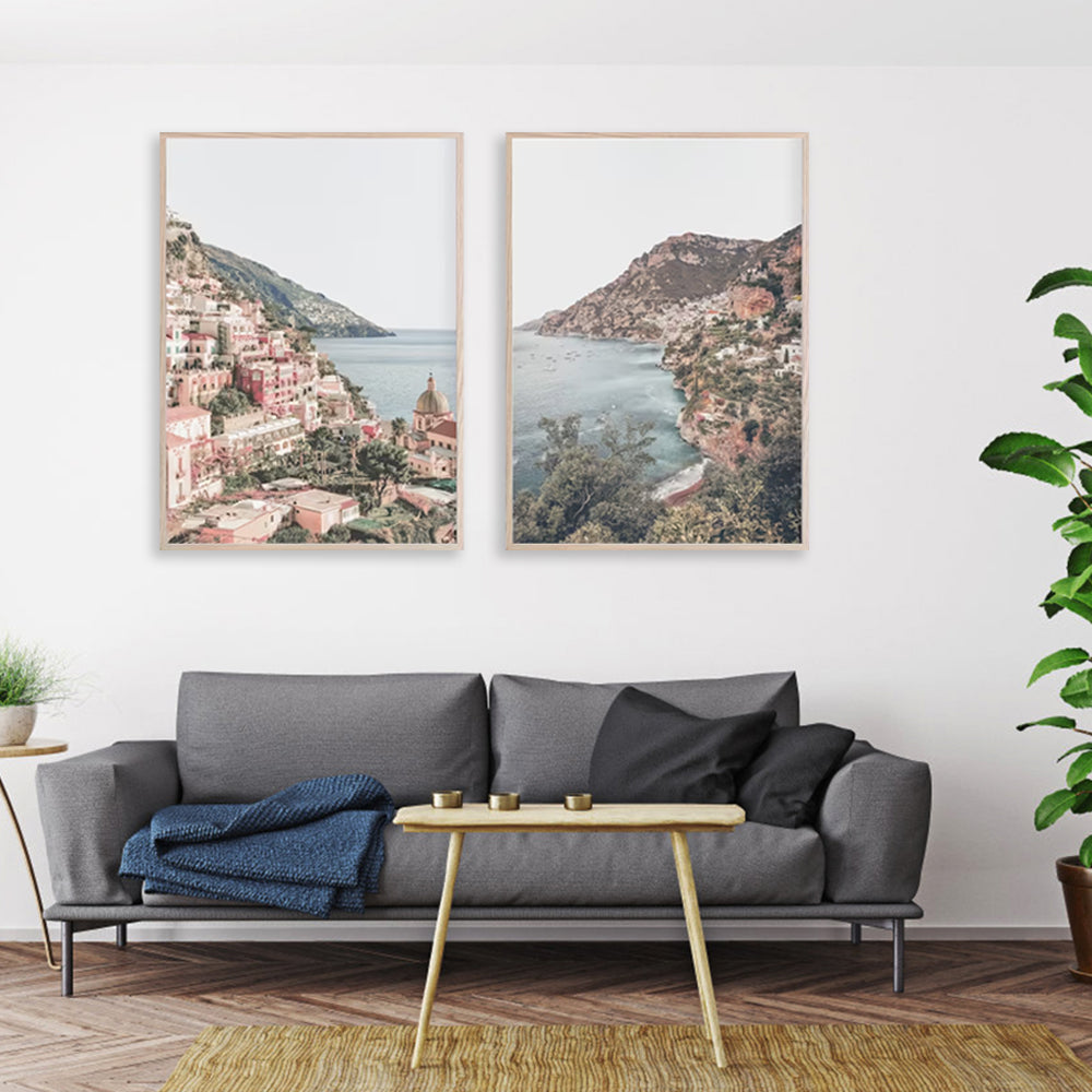 _label_, DSZ Product, feed-cond-new, feed-sl-free shipping, free-shipping, newWall Art 70Cm X 100Cm Italy Positano 2 Sets Wood Frame Canvas - Premium Home & Garden > Wall Art > Posters, Paintings & Prints from Artime ! Shop Online Buy Now at S & D's Value Store Family Business Best Customer Service_label_, DSZ Product, feed-cond-new, feed-sl-free shipping, free-shipping, new