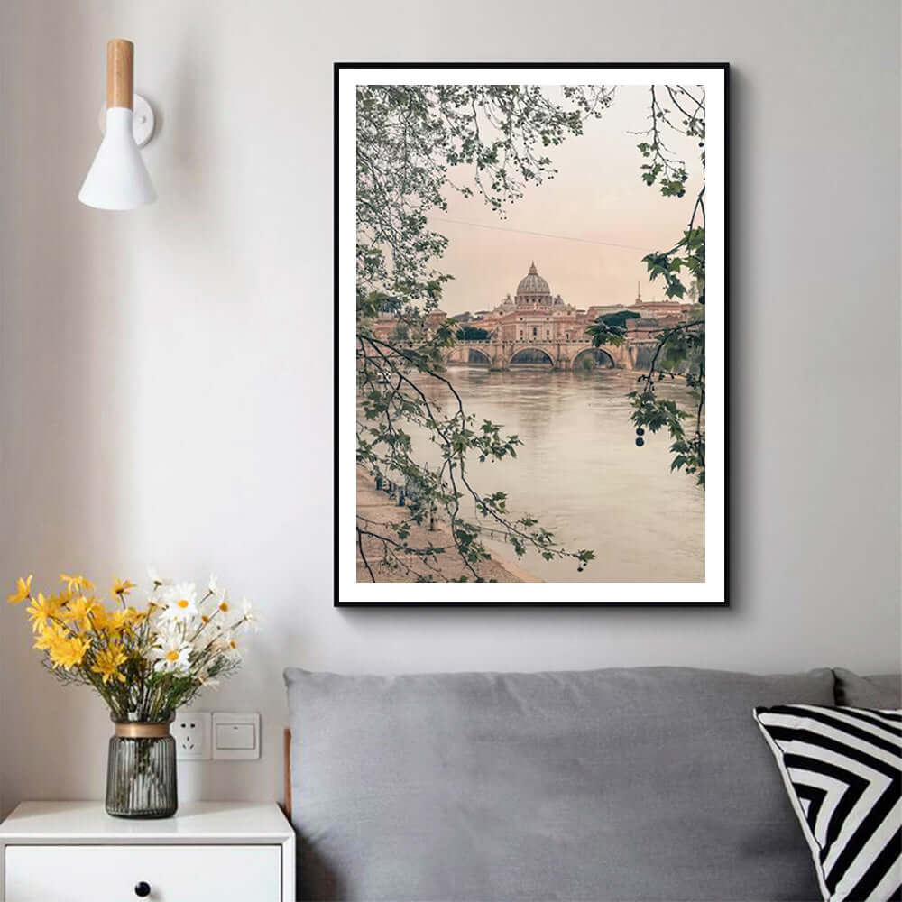 _label_, DSZ Product, feed-cond-new, feed-sl-free shipping, free-shipping, newWall Art 50Cm X 70Cm Rome City Black Frame Canvas - Premium Home & Garden > Decor > Picture Frames from Artime ! Shop Online Buy Now at S & D's Value Store Family Business Best Customer Service_label_, DSZ Product, feed-cond-new, feed-sl-free shipping, free-shipping, new