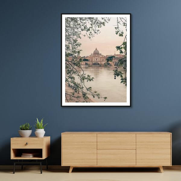 _label_, DSZ Product, feed-cond-new, feed-sl-free shipping, free-shipping, newWall Art 50Cm X 70Cm Rome City Black Frame Canvas - Premium Home & Garden > Decor > Picture Frames from Artime ! Shop Online Buy Now at S & D's Value Store Family Business Best Customer Service_label_, DSZ Product, feed-cond-new, feed-sl-free shipping, free-shipping, new