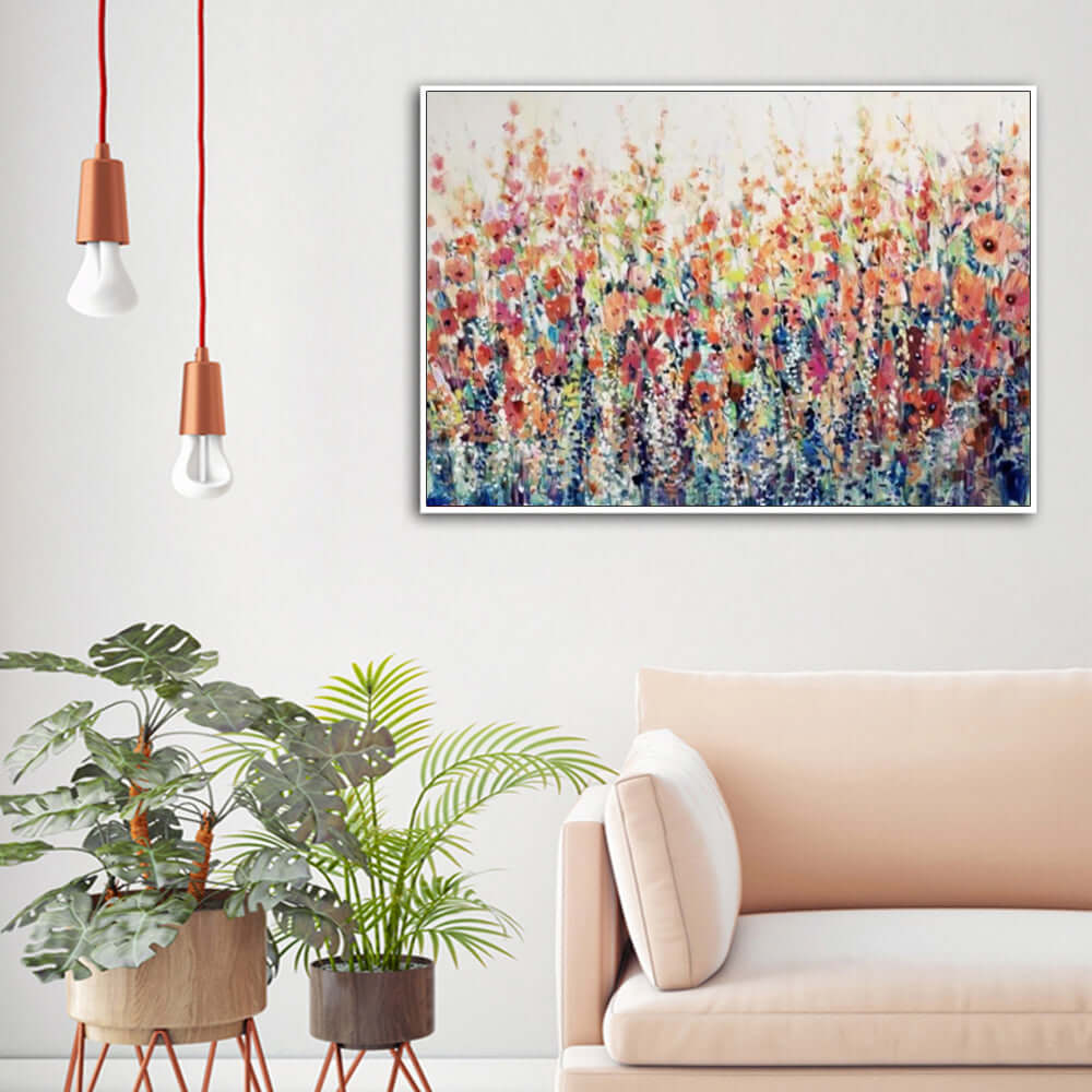 _label_, DSZ Product, feed-cond-new, feed-sl-free shipping, free-shipping, newWall Art 70Cm X 100Cm Flourish Of Spring White Frame Canvas - Premium Home & Garden > Wall Art > Posters, Paintings & Prints from Artime ! Shop Online Buy Now at S & D's Value Store Family Business Best Customer Service_label_, DSZ Product, feed-cond-new, feed-sl-free shipping, free-shipping, new