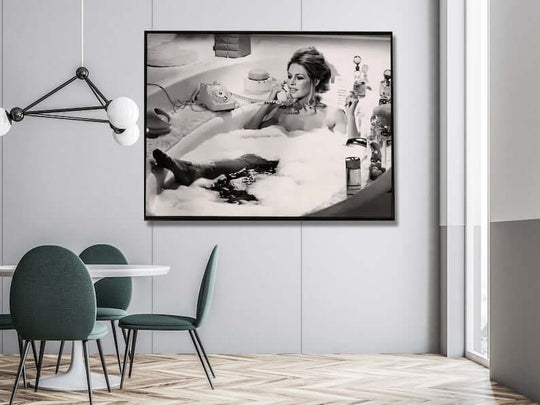 _label_, DSZ Product, feed-cond-new, feed-sl-free shipping, free-shipping, newWall Art 50Cm X 70Cm Brigitte Bardot In The Bath Poster, Black Frame Canvas - Premium Home & Garden > Wall Art > Posters, Paintings & Prints from Artime ! Shop Online Buy Now at S & D's Value Store Family Business Best Customer Service_label_, DSZ Product, feed-cond-new, feed-sl-free shipping, free-shipping, new