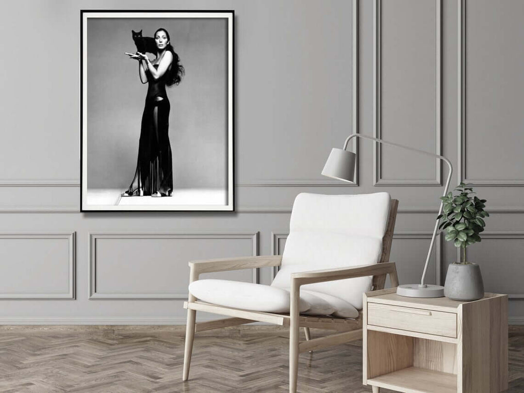 _label_, DSZ Product, feed-cond-new, feed-sl-free shipping, free-shipping, newWall Art 30Cm X 40Cm Cher Music Black And White, Black Frame Canvas - Premium Home & Garden > Wall Art > Posters, Paintings & Prints from Artime ! Shop Online Buy Now at S & D's Value Store Family Business Best Customer Service_label_, DSZ Product, feed-cond-new, feed-sl-free shipping, free-shipping, new