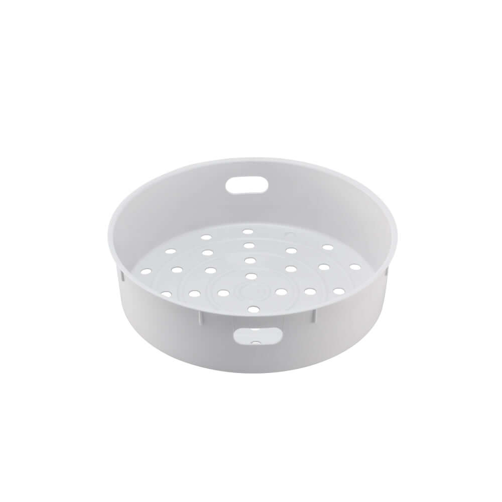 White perforated steaming tray accessory for the Midea 5L Rice Cooker