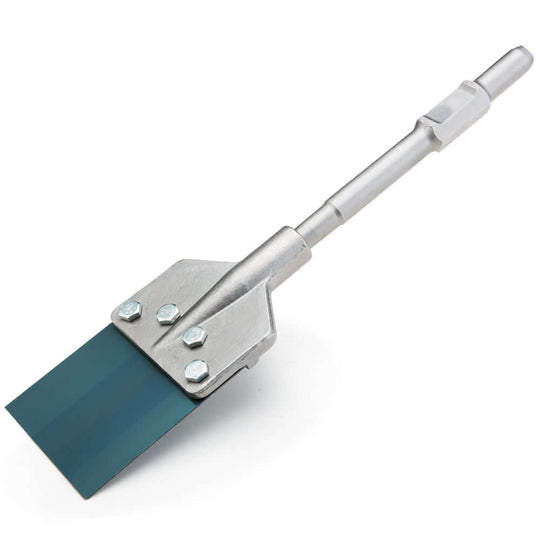 Baumr-AG jack hammer floor scraper chisel bit, 30mm hex, affordable DIY tool for easy floor removal.