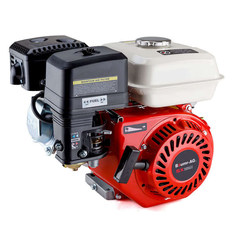 Baumr-AG 7HP Petrol Stationary Engine, ideal for DIY projects and affordable replacement for various machinery.