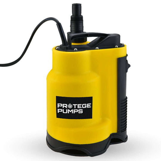 Protege PRD-M7 submersible dirty water pump in yellow for DIY drainage, affordable quality and high capacity performance.