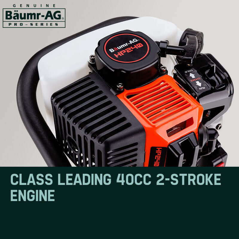 Baumr-AG class leading 40cc 2-stroke engine for affordable DIY projects and quality performance.