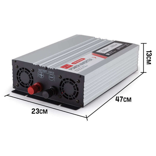 DSZ Product, feed-cond-new, feed-sl-DSZ Freight Payable, newGenpower Pure Sine Wave 2000W/4000W 12V/240V Power Inverter Caravan Boat Carplug - Premium Outdoor Recreation > Camping > Batteries & Generators from Genpower ! Shop Online Buy Now at S & D's Value Store Family Business Best Customer ServiceDSZ Product, feed-cond-new, feed-sl-DSZ Freight Payable, new