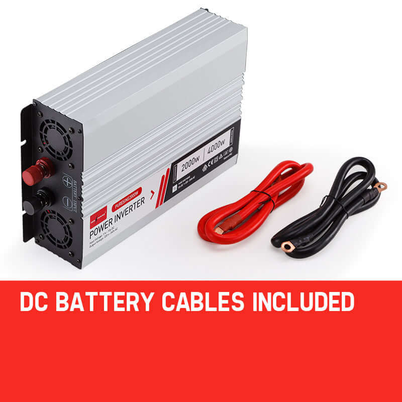 DSZ Product, feed-cond-new, feed-sl-DSZ Freight Payable, newGenpower Pure Sine Wave 2000W/4000W 12V/240V Power Inverter Caravan Boat Carplug - Premium Outdoor Recreation > Camping > Batteries & Generators from Genpower ! Shop Online Buy Now at S & D's Value Store Family Business Best Customer ServiceDSZ Product, feed-cond-new, feed-sl-DSZ Freight Payable, new