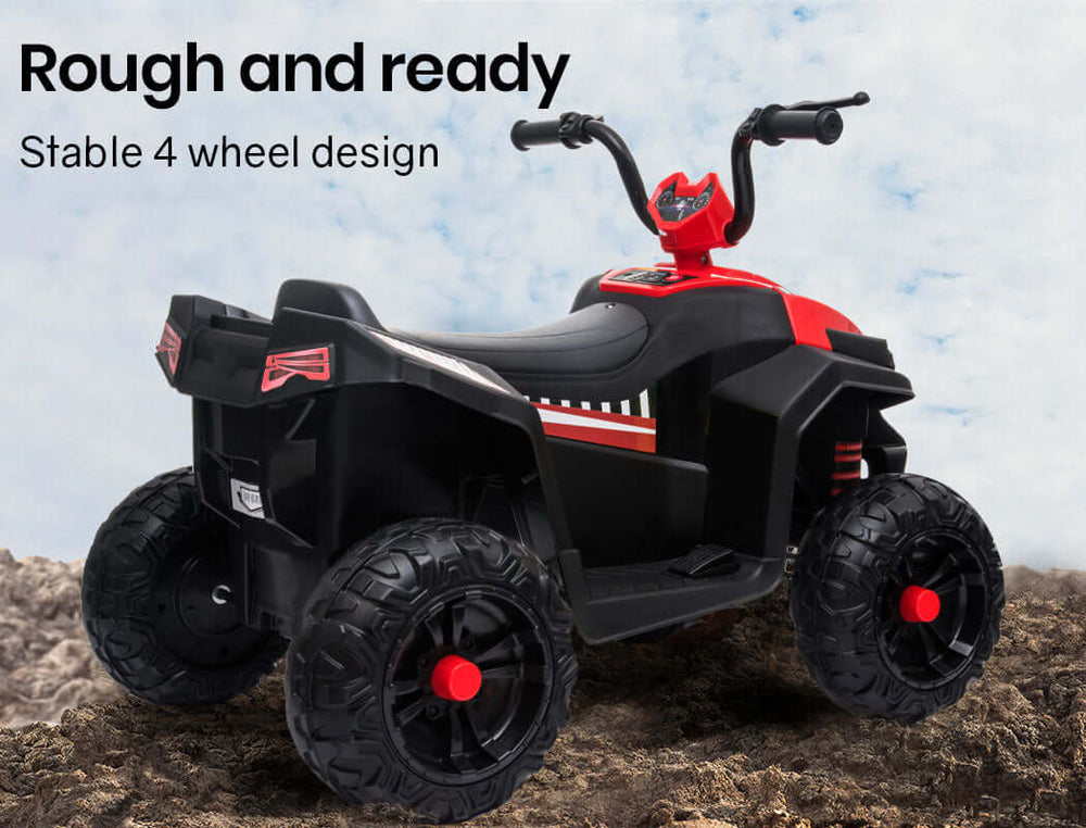 DSZ Product, feed-cond-new, feed-sl-DSZ Freight Payable, newRovo Kids Electric Ride On Atv Quad Bike Battery Powered, Red And Black - Premium Baby & Kids > Ride On Cars, Go-karts & Bikes > Ride On Cars from Rovo Kids ! Shop Online Buy Now at S & D's Value Store Family Business Best Customer ServiceDSZ Product, feed-cond-new, feed-sl-DSZ Freight Payable, new