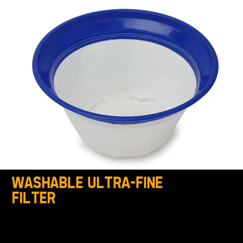 Washable ultra-fine filter for vacuum cleaners, efficient and convenient for maintaining clean air.