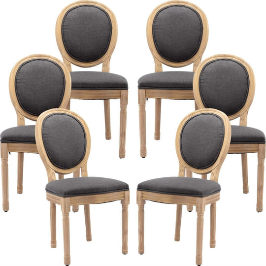 DSZ Product, feed-cond-new, feed-sl-DSZ Freight PayableAADEN 6x Linen Dining Chairs with Solid Wood Legs- Grey - Premium Furniture > Dining > Dining Set from Aaden ! Shop Online Buy Now at S & D's Value Store Family Business Best Customer ServiceDSZ Product, feed-cond-new, feed-sl-DSZ Freight Payable