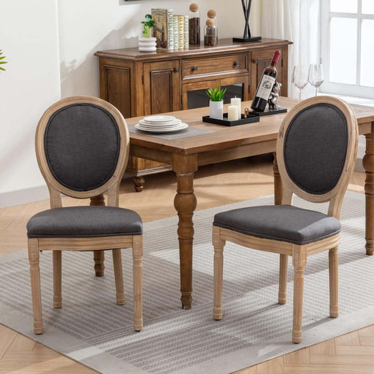 DSZ Product, feed-cond-new, feed-sl-DSZ Freight PayableAADEN 6x Linen Dining Chairs with Solid Wood Legs- Grey - Premium Furniture > Dining > Dining Set from Aaden ! Shop Online Buy Now at S & D's Value Store Family Business Best Customer ServiceDSZ Product, feed-cond-new, feed-sl-DSZ Freight Payable