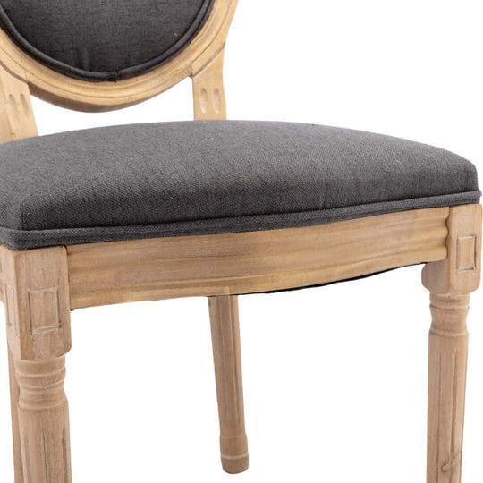 DSZ Product, feed-cond-new, feed-sl-DSZ Freight PayableAADEN 6x Linen Dining Chairs with Solid Wood Legs- Grey - Premium Furniture > Dining > Dining Set from Aaden ! Shop Online Buy Now at S & D's Value Store Family Business Best Customer ServiceDSZ Product, feed-cond-new, feed-sl-DSZ Freight Payable