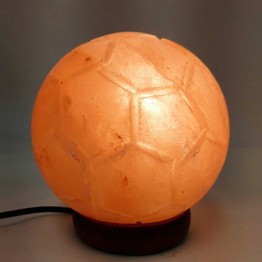 _label_, DSZ Product, feed-cond-new, feed-sl-free shipping, free-shipping12V 12W Soccer Himalayan Pink Salt Lamp Carved Ball Rock Crystal Light Bulb On/Off - Premium Home & Garden > Lighting > Table Lamps from Orku ! Shop Online Buy Now at S & D's Value Store Family Business Best Customer Service_label_, DSZ Product, feed-cond-new, feed-sl-free shipping, free-shipping