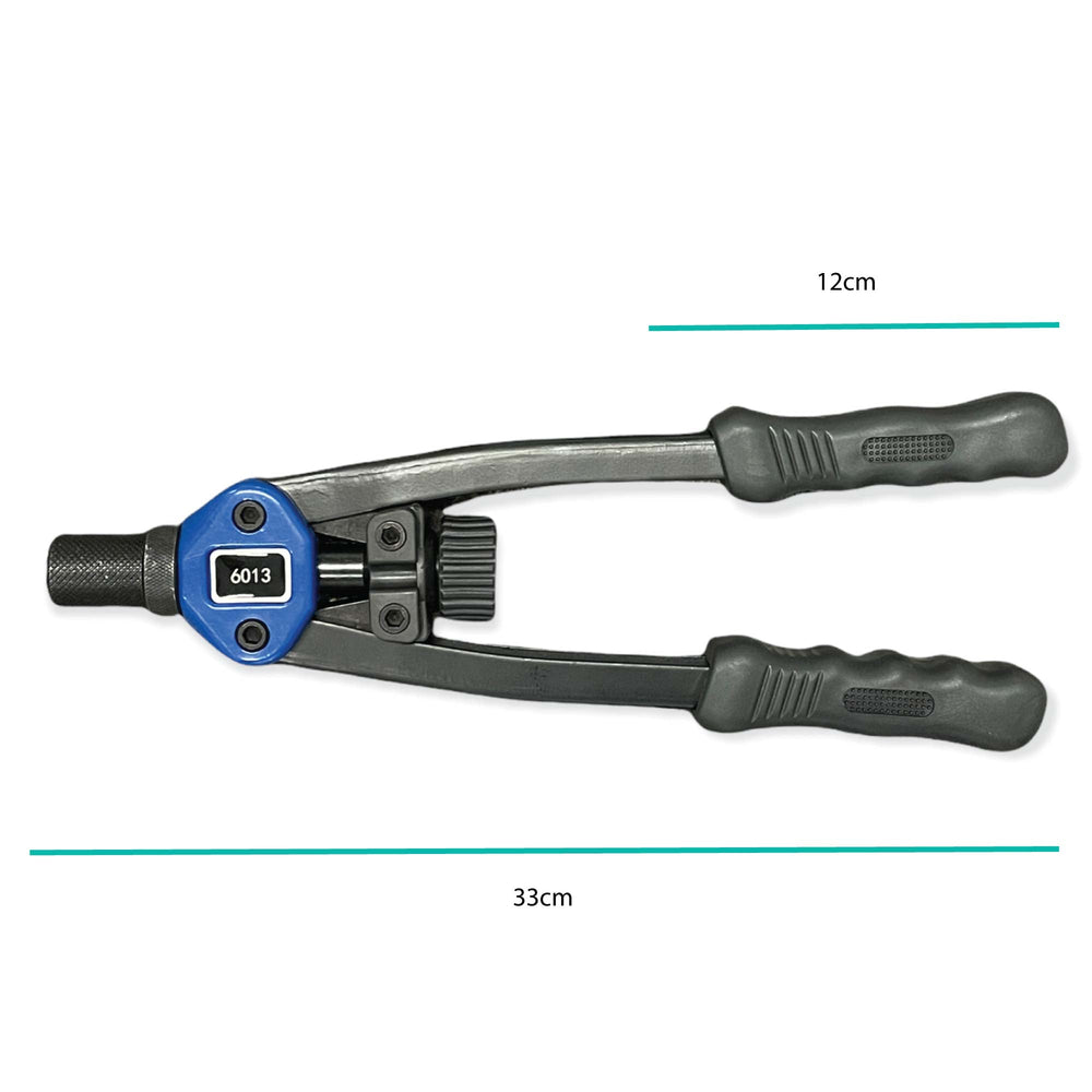 ชุดเครื่องมือขันน็อตหมุด Riverter Nutsert 110 ชิ้น พร้อมด้ามต่อ M3-M12 สำหรับปืนยิงหมุดขนาด 13 นิ้ว 