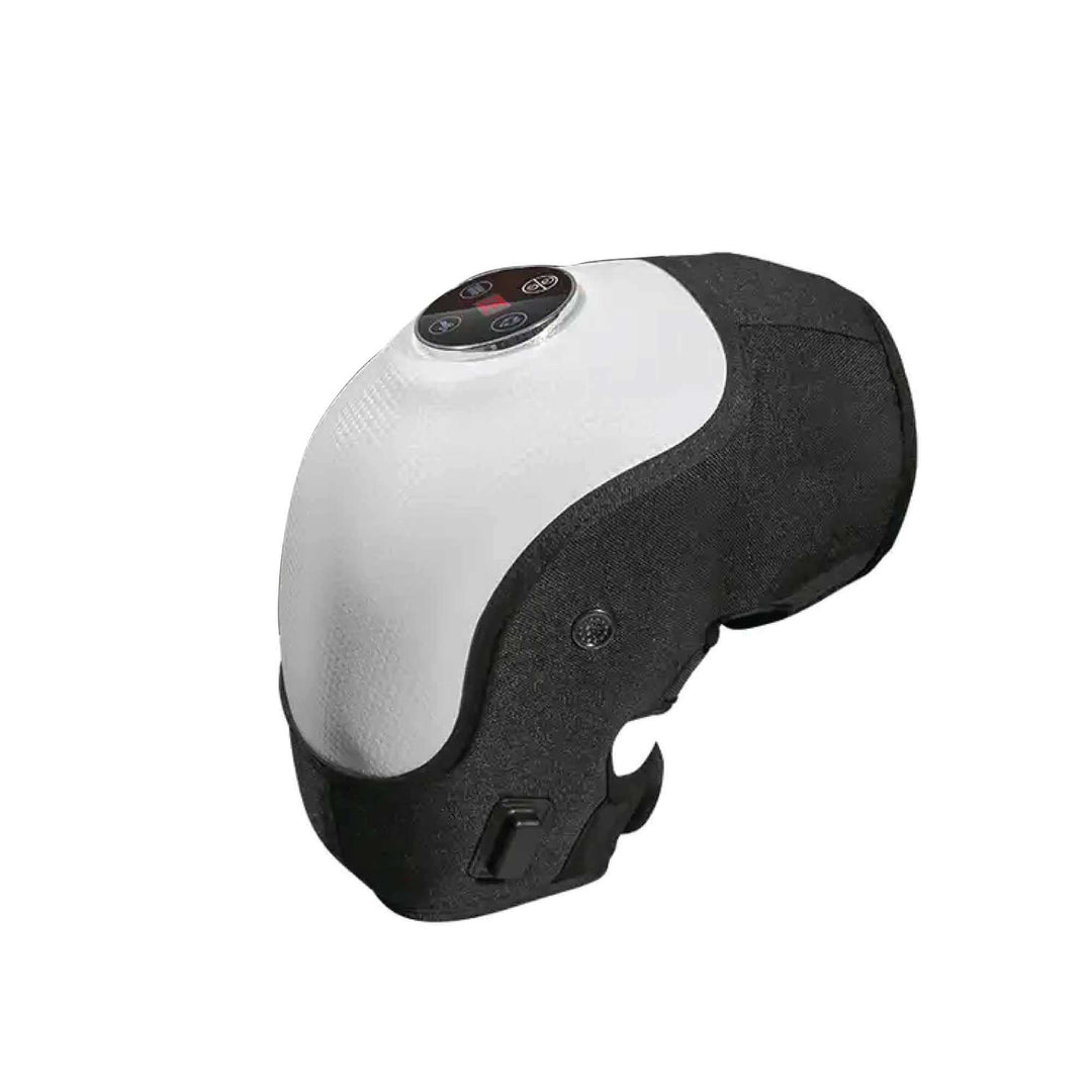 Electric knee massager with air compression and heat settings, designed for quality relaxation and relief.