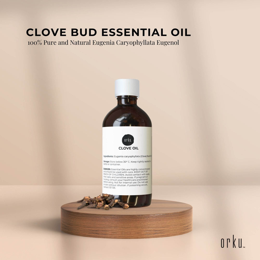 100ml Clove Bud Essential Oil - 100% Pure and Natural Eugenia Caryophyllata Eugenol