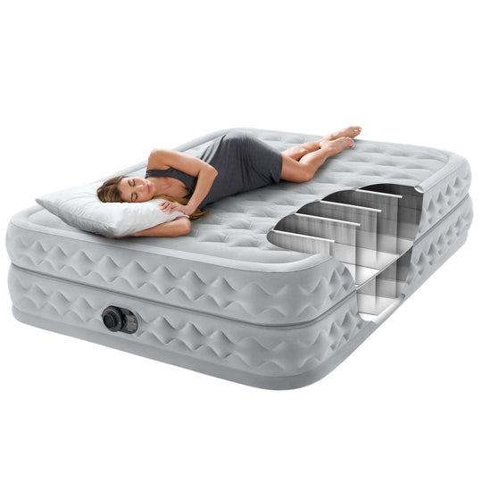 DSZ Product, feed-cond-new, feed-sl-DSZ Freight Payable, newIntex Dura - Beam Deluxe Supreme Air - Flow Air Mattress - Queen - Premium Outdoor Recreation > Camping > Inflatable Mattresses from Intex ! Shop Online Buy Now at S & D's Value Store Family Business Best Customer ServiceDSZ Product, feed-cond-new, feed-sl-DSZ Freight Payable, new