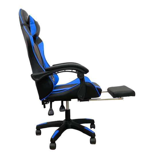 DSZ Product, feed-cond-new, feed-sl-DSZ Freight Payable, newIntex Spire Zinc Blue And Black Adjustable Gaming/Office Chair - Premium Furniture > Office > Office & Desk Chairs from Intex ! Shop Online Buy Now at S & D's Value Store Family Business Best Customer ServiceDSZ Product, feed-cond-new, feed-sl-DSZ Freight Payable, new