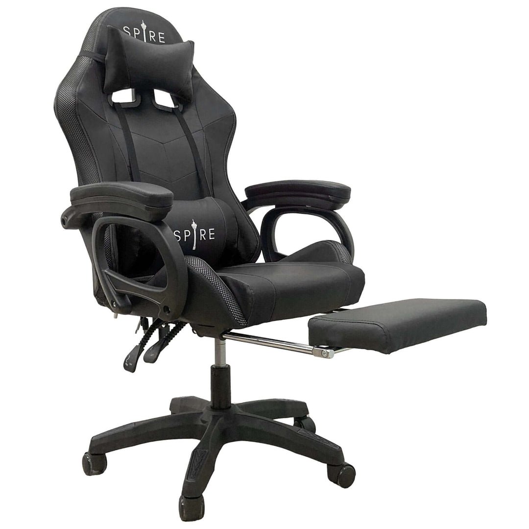 DSZ Product, feed-cond-new, feed-sl-DSZ Freight Payable, newIntex Spire Onyx Led Massage Gaming Chair - Black - Premium Furniture > Bar Stools & Chairs > Massage Chairs from Intex ! Shop Online Buy Now at S & D's Value Store Family Business Best Customer ServiceDSZ Product, feed-cond-new, feed-sl-DSZ Freight Payable, new